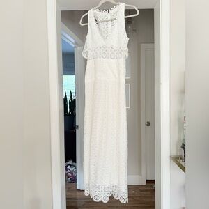 Georgia lace maxi dress